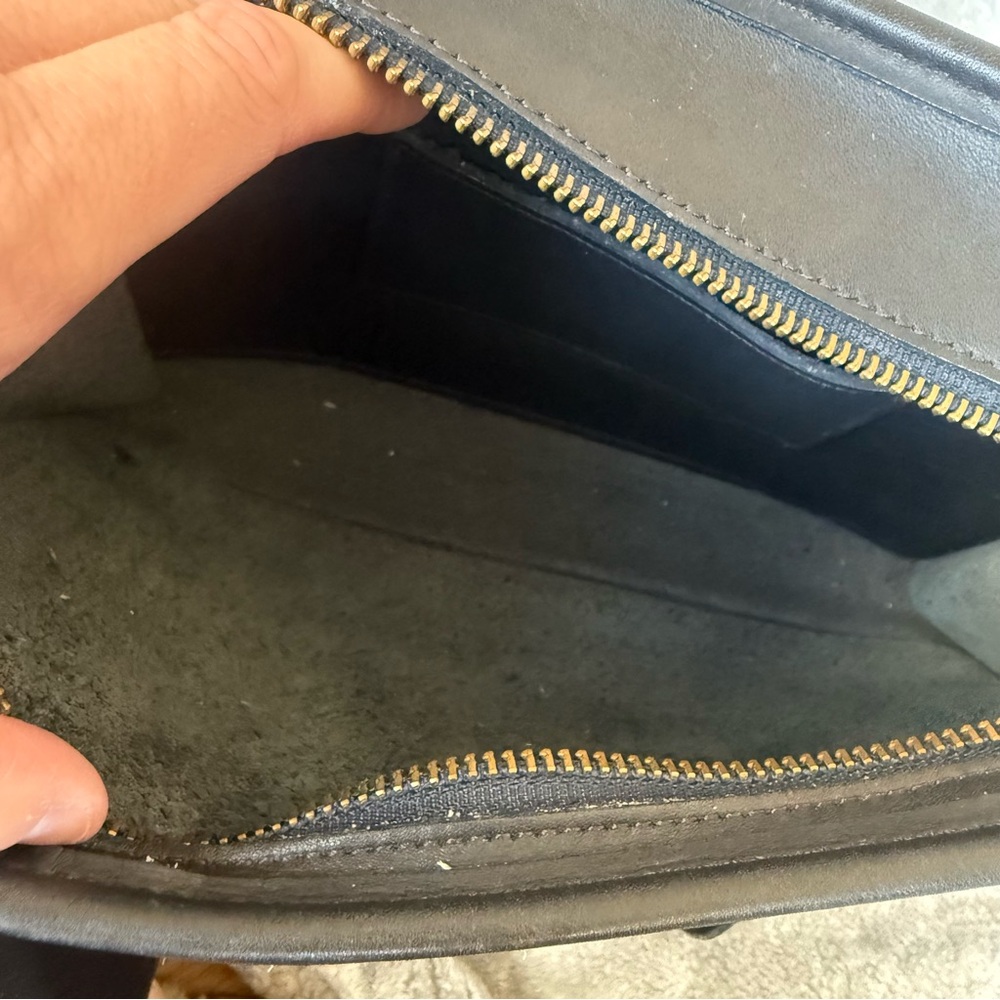 Coach Swingpack Crossbody Style 9974 in Signature Leather Black - Picture 12 of 13